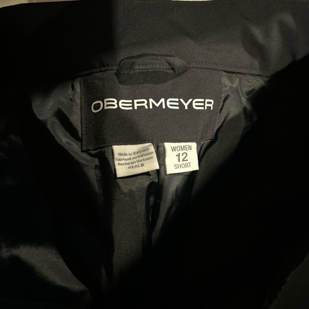 Obermeyer Black Hydroblock Ski Pants - Picture 4 of 4